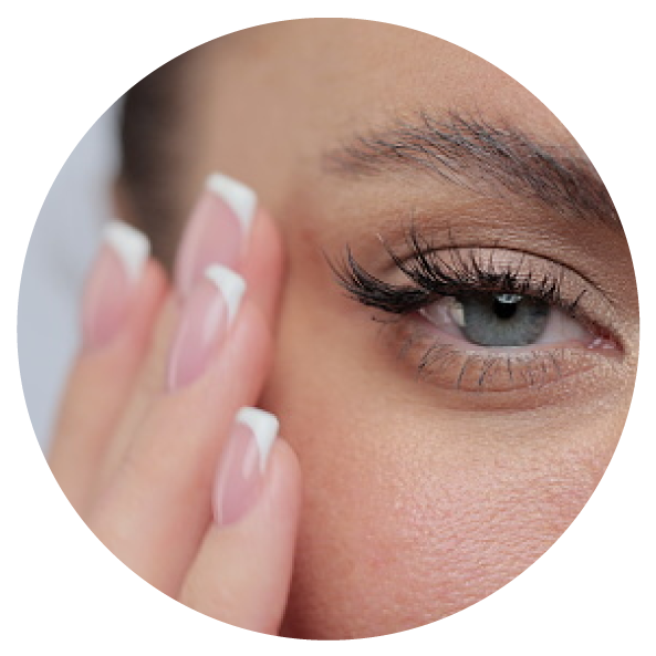 contorno de ojos